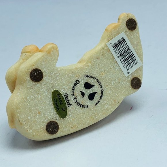 Quarry Critters stone figurine Patch Pig NIB piggy - Picture 4 of 5